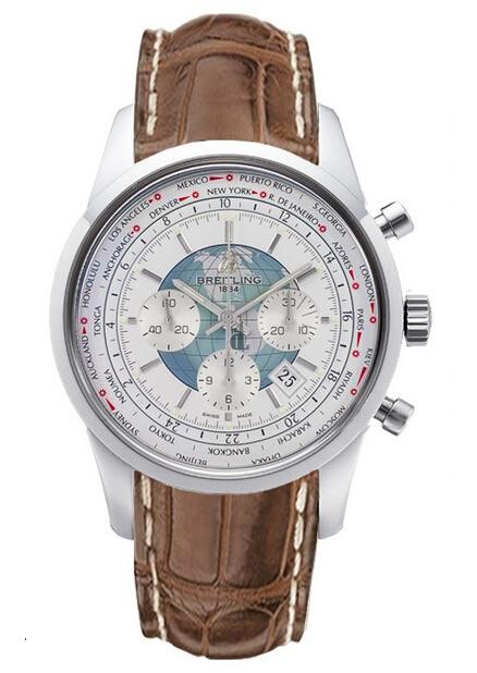 Breitling Transocean Chronograph Unitime Watch AB0510U0/A732 757P  replica.