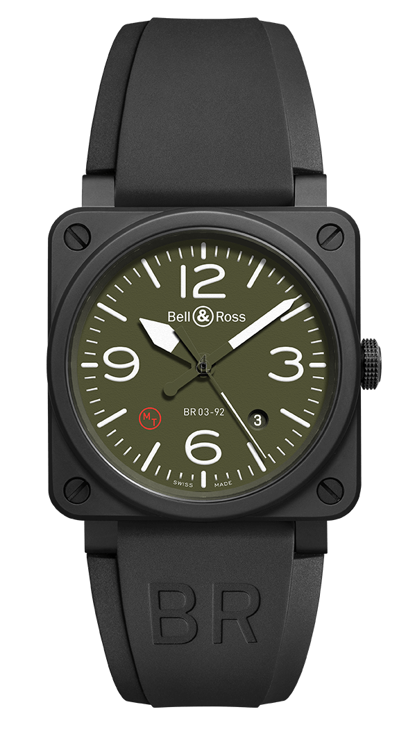 Replica Bell & Ross Instruments BR0392-MIL-CE