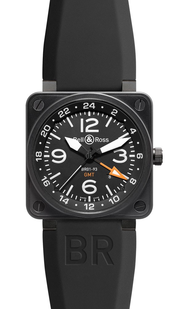 GMT Bell & Ross GMT 46mm Mens Watch BR 01-93 GMT fake