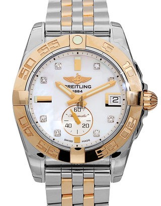 Breitling Galactic C3733012/A725/376C Women 36 mm Steel and Rose Gold Automatic replica