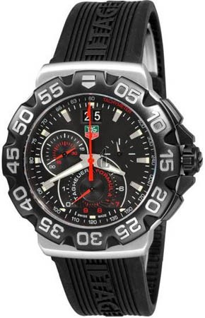 Replica Tag Heuer Formula 1 Grande Date Black Dial Watch CAH1010.FT6026