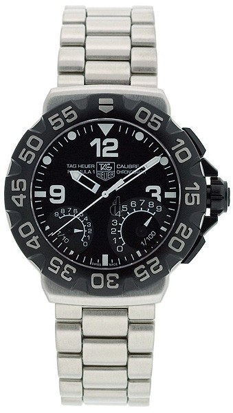 Replica Tag Heuer Formula 1 Calibre S 1/100th Chronograph Stainless Steel Watch CAH7010.BA0854