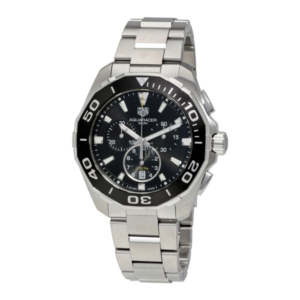 Tag Heuer Aquaracer Chronograph Black Dial Men's Watch CAY111A.BA0927 fake.