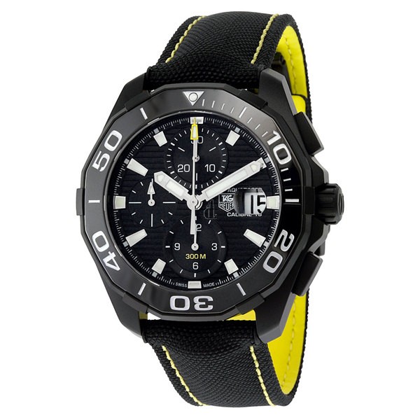 Tag Heuer Aquaracer Black Dial Auotomatic Men's Watch CAY218A.FC6361 fake.