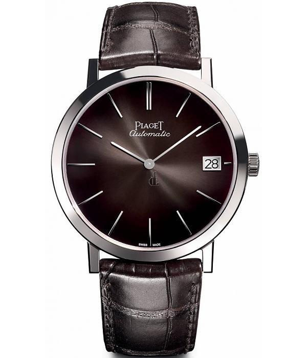 Piaget Altiplano Grey Dial Automatic Men's Alligator Leather G0A42050