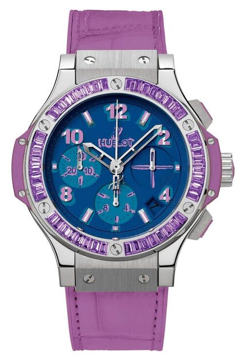 Fake Hublot Big Bang Pop Art Steel Purple Watch