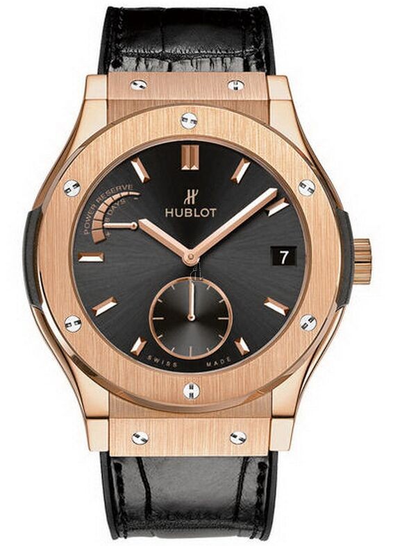 Fake Hublot Classic Fusion Power Reserve 8 Days King Gold Watch