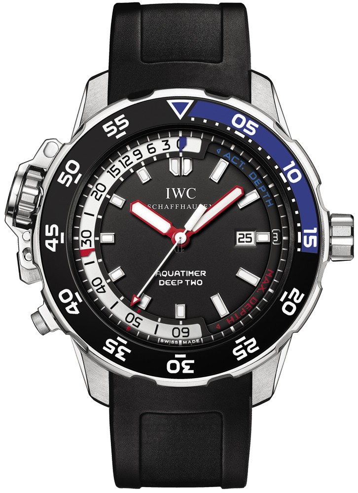 Cheap IWC Aquatimer Deep Two Mens Watch IW354702 fake.