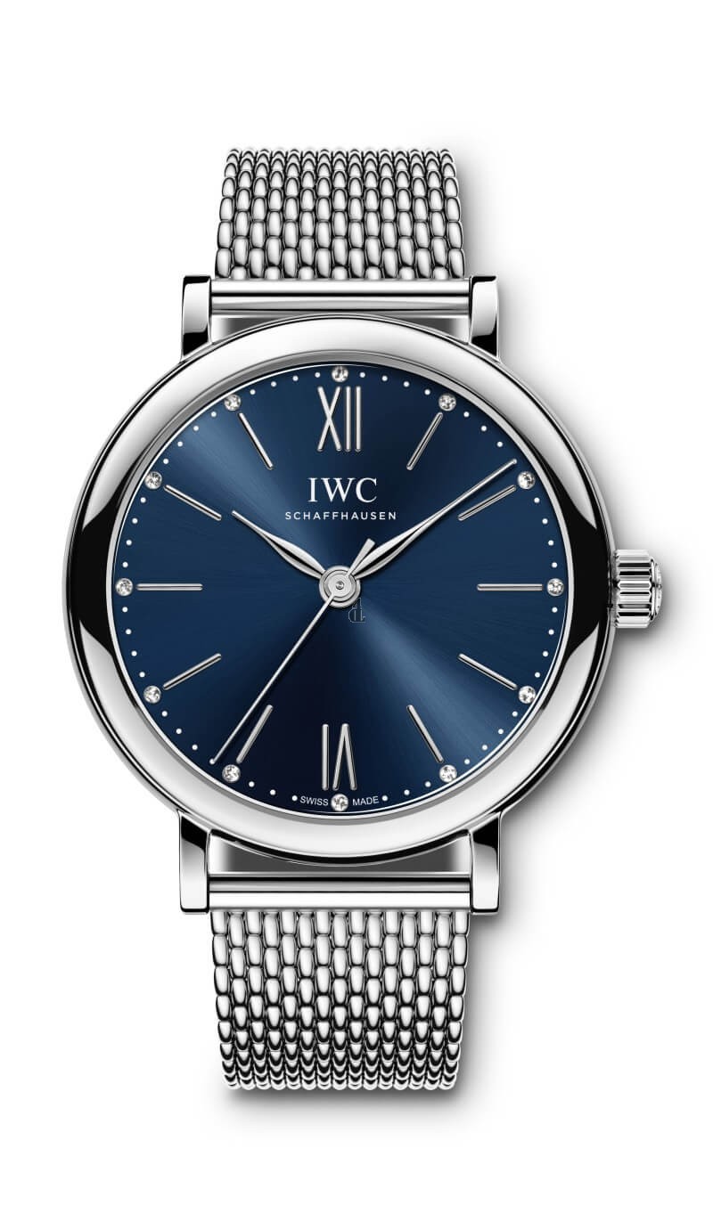 Replica IWC Portofino Automatic 34 Automatic Blue Dial Ladies Watch IW357404 replica
