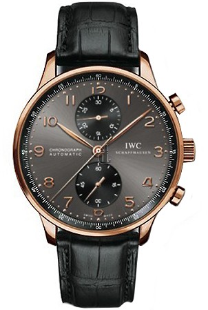Cheap IWC Portuguese Automatic Chronograph Mens Watch IW371482 fake.