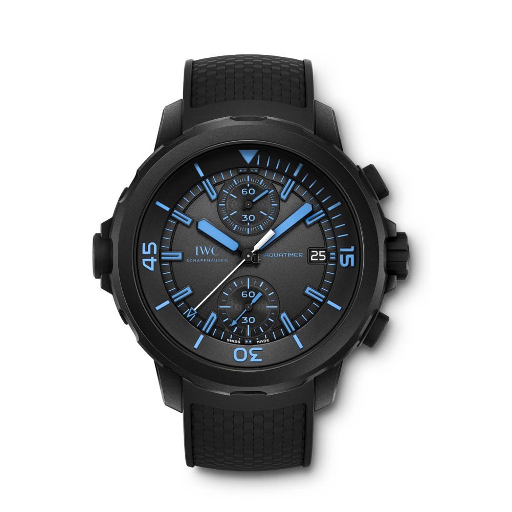Cheap IWC Aquatimer Chronograph Edition "50 Years Science For Galapagos" IW379504 fake.