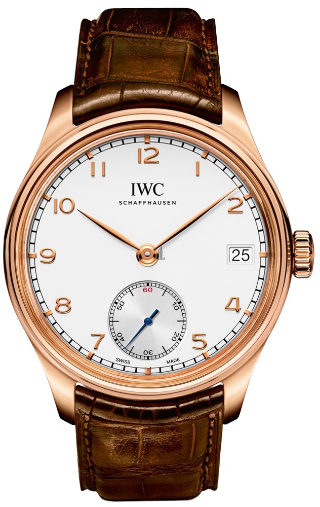 Cheap IWC Portuguese Hand Wound Eight Days Mens Watch IW510204 fake.