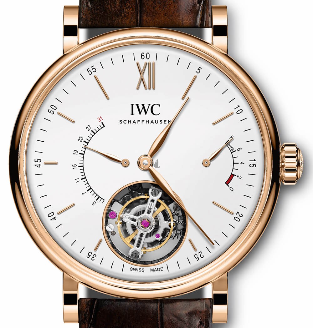 IWC Portofino Hand-Wound Tourbillon Retrograde IW516501