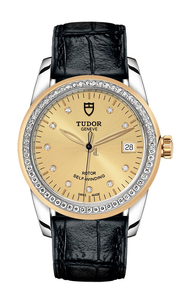 fake Tudor Glamour Date watch M55023-0050