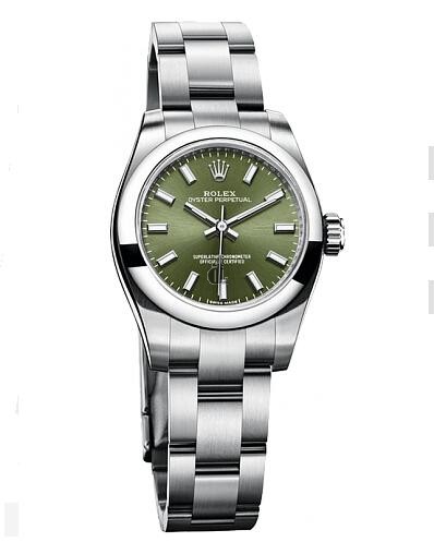 Fake Rolex Oyster Perpetual 26 176200 Green Dial