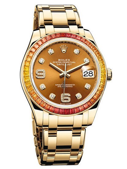 Fake Rolex Oyster Perpetual Datejust Pearlmaster 39 86348SAJOR