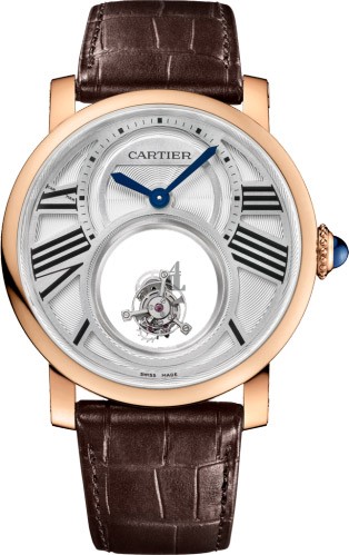 Rotonde de Cartier Mysterious Double Tourbillon watch W1556230 imitation