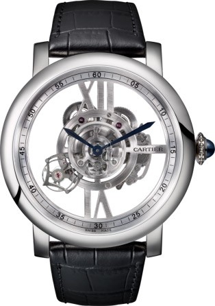 Rotonde de Cartier Astrotourbillon skeleton watch W1556250 imitation