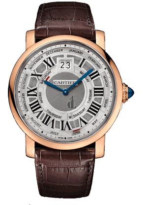 AAA quality Rotonde de Cartier Mens Watch W1580001 replica.