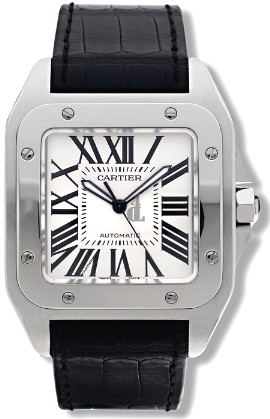 AAA quality Cartier Santos 100 Mens Watch W20073X8 replica.