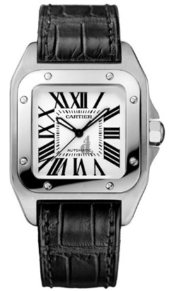 AAA quality Cartier Santos 100 Mens Watch W20106X8 replica.