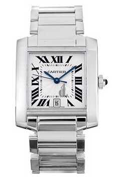 AAA quality Cartier Tank Francaise Mens Watch W50011S3 replica.