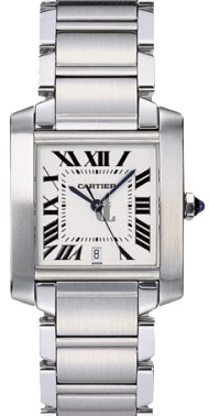 AAA quality Cartier Tank Francaise Mens Watch W51002Q3 replica.