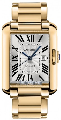 AAA quality Cartier Tank Anglaise Large Mens Watch W5310002 replica.