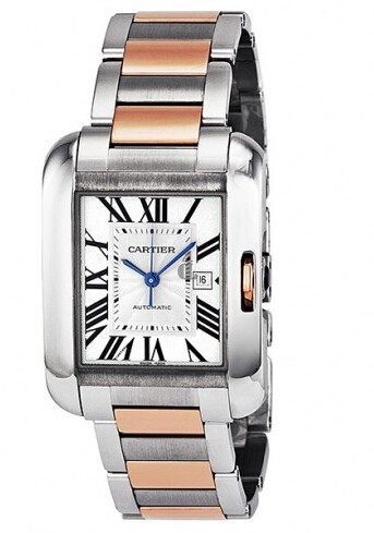 AAA quality Cartier Tank Anglaise Mens Watch W5310007 replica.