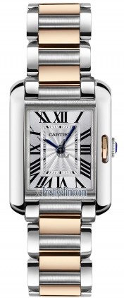 AAA quality Cartier Tank Anglaise Small Ladies Watch W5310036 replica.