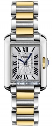 AAA quality Cartier Tank Anglaise Small Ladies Watch W5310046 replica.