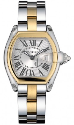 AAA quality Cartier Roadster Ladies Watch W62026Y4 replica.