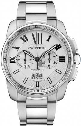 AAA quality Calibre De Cartier Chronograph Mens Watch W7100045 replica.