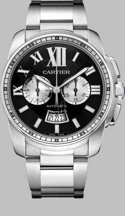 AAA quality Calibre De Cartier Chronograph Mens Watch W7100061 replica.