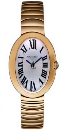 AAA quality Cartier Baignoire Ladies Watch W8000005 replica.