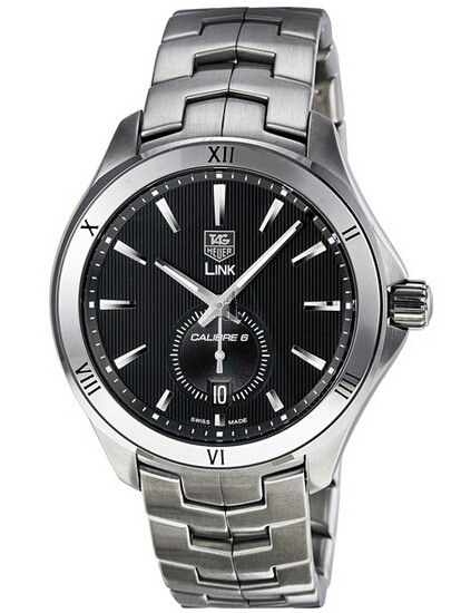 Replica Tag Heuer Link Automatic Black Dial Stainless Steel Mens watch WAT2112.BA0950