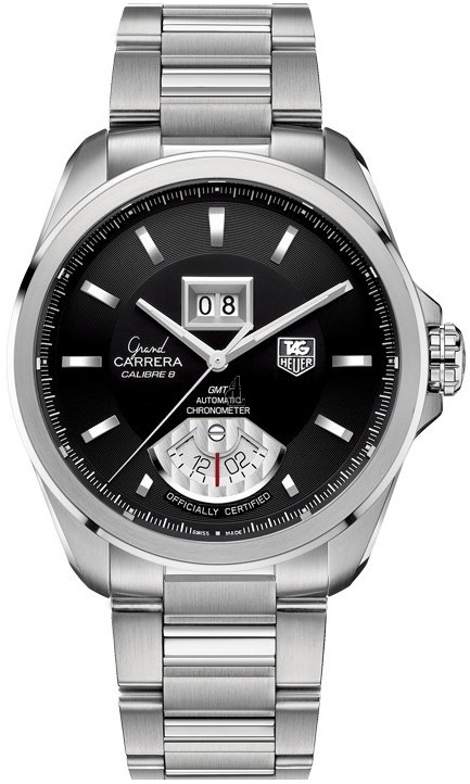 Replica TAG Heuer Grand CarreraCalibre 8 RS Grande Date and GMT Automatic watch WAV5111.BA0901