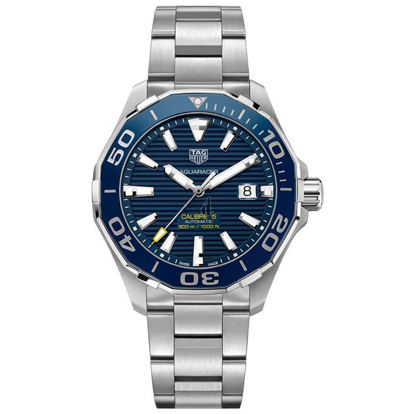 Tag Heuer Aquaracer Blue Dial Stainless Steel Men's Watch WAY201B.BA0927 fake.