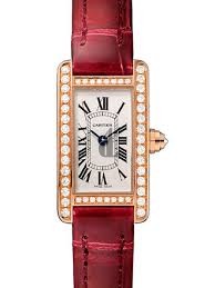 Cartier Tank Americaine Silvered Flinque Dial Ladies Watch WB710014 imitation