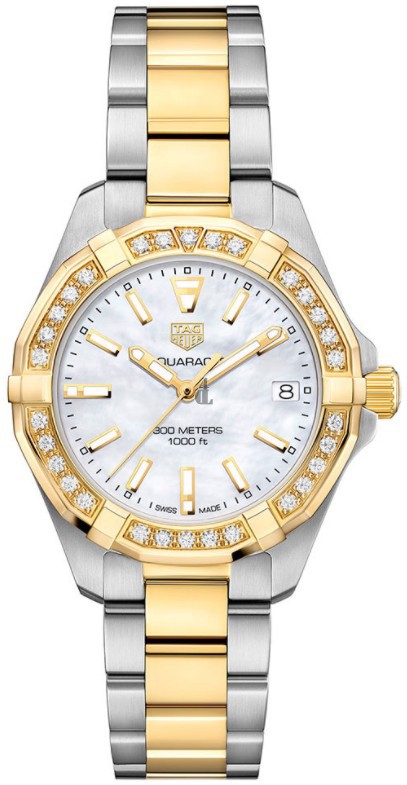 Tag Heuer Aquaracer Mother of Pearl Dial Ladies WBD1321.BB0320