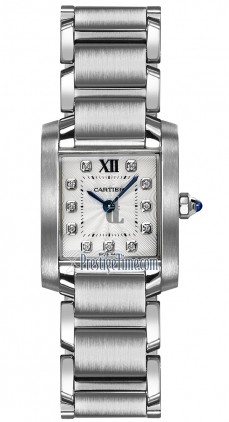 AAA quality Cartier Tank Francaise Ladies Watch WE110006 replica.