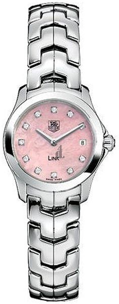 Replica Tag Heuer Link Diamond Pink Mother-of-Pearl Ladies watch WJF1415.BA0589