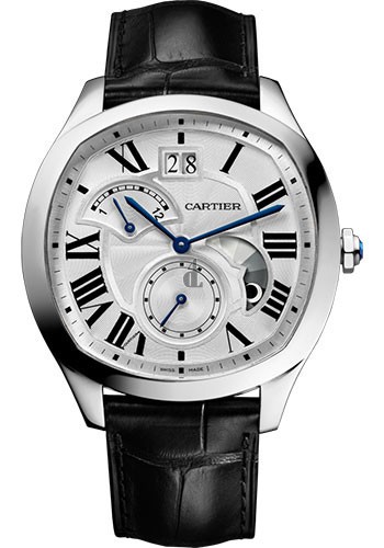 Cartier Drive de Cartier Large Date Retrograde Second Time Zone Men's WSNM0005