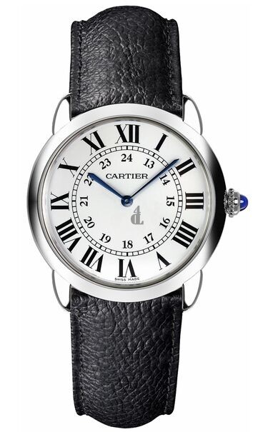 Cartier Ronde Solo Silvered Light Opaline Dial Ladies WSRN0019