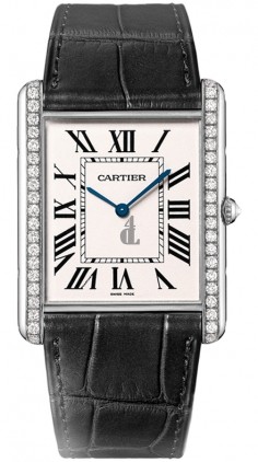 AAA quality Cartier Tank Louis Cartier Mens Watch WT200006 replica.