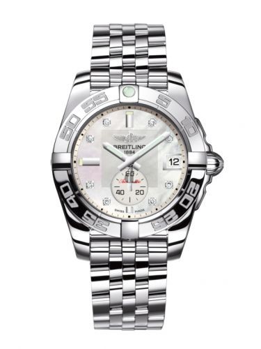 Breitling Galactic 36 Automatic Stainless Steel/Pearl Diamond/Bracelet A3733012.A717.376A replica