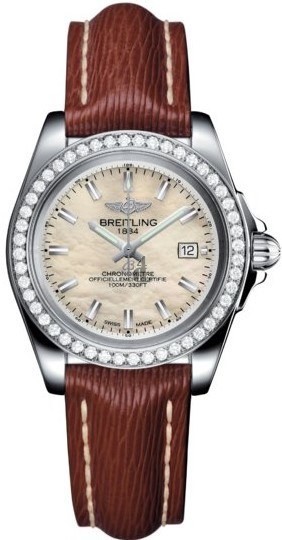 Breitling Galactic 32 Sleek Edition A7133053/A800/211X/A14BA.1 Stainless Steel Watch replica