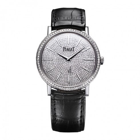 Piaget Altiplano Diamond Pave Men's Replica Watch G0A36129