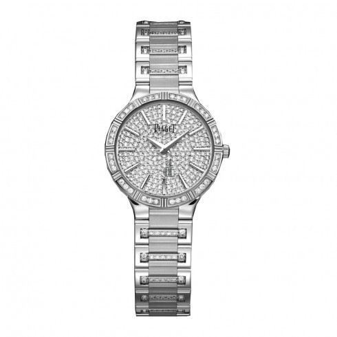 Piaget Dancer Diamond Pave Ladies Replica Watch G0A34053