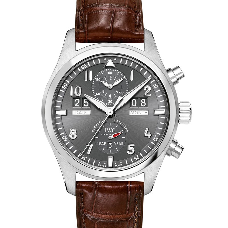 IWC Pilot Spitfire Perpetual Calendar Automatic Men's Watch IW379107 fake